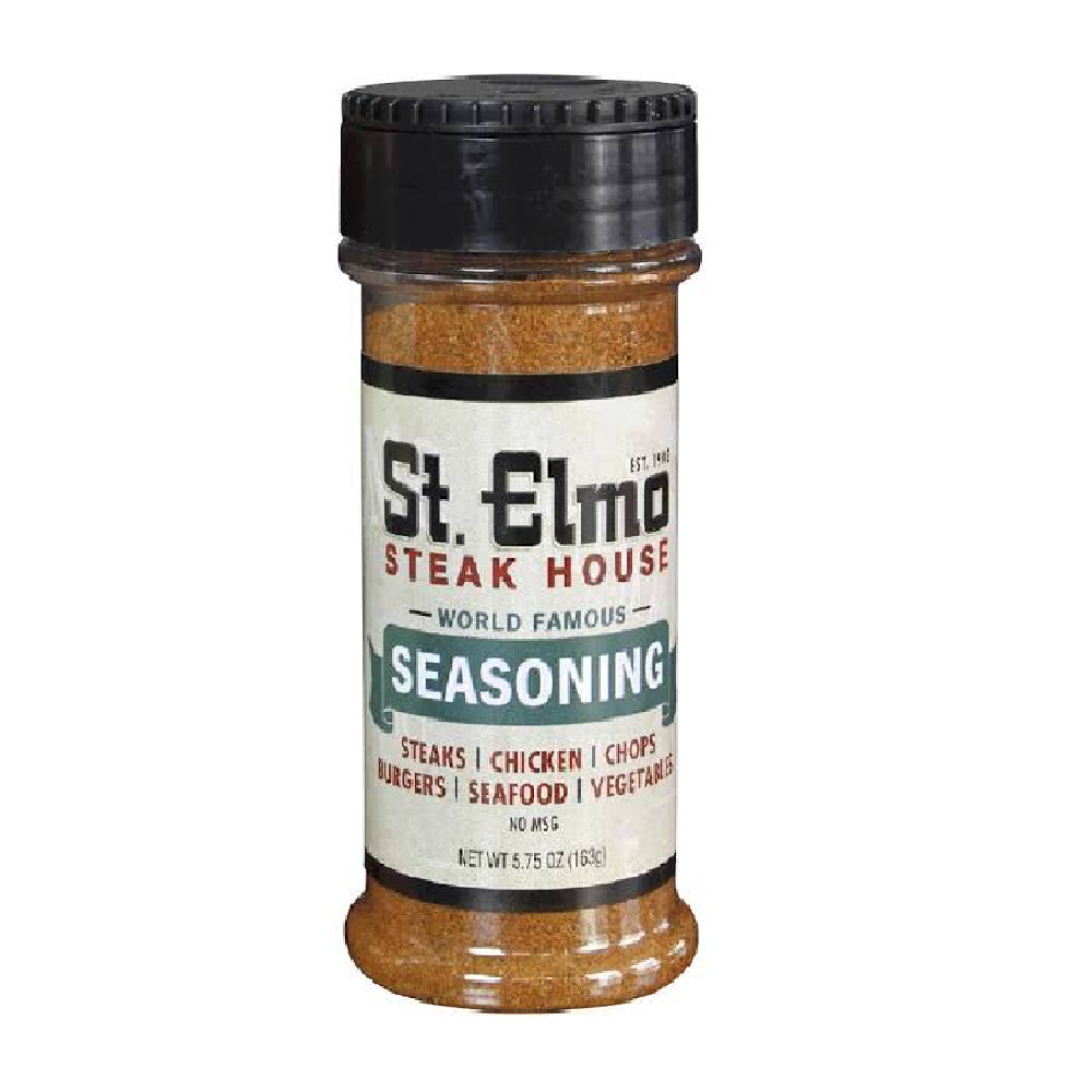 St. Elmo Steak House Seasoning, 5.75 oz [Pack of 12]
