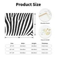 thumbnail image 2 of Logiee Zebra Print Canvas Wall Art ,Art Poster,Canvas Decorative Picture,Decor Wall Pictures for Living Room Bedroom Bathroom,Ready to Hang, 2 of 6