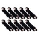 thumbnail image 2 of 10 protectores de de en la parte posterior de la cabeza para la cubierta facial, 10 unidades, color negro 10 piezas negro Colcomx protectores de oídos para cubrir, 2 of 7