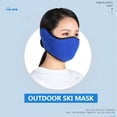thumbnail image 2 of Máscara Deportiva De Invierno Equipo De Protección A Prueba De Viento Cubierta Facial Deportiva Gris Claro qarigey OD019378-02, 2 of 6