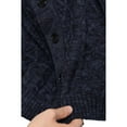 thumbnail image 5 of X RAY JEANS Boy's Cable Knit Cardigan, Navy, S, 5 of 8