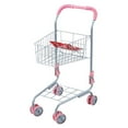 thumbnail image 1 of Carrito de compras para niños, carrito de compras de juguete, fácil de montar, accesorios de comida de imitación, carrito de supermercado, carrito de, 1 of 8
