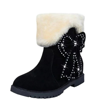 

HGWXX7 Fashion Women s Shoes Thicksoled Winter Snow Boots Winter Ankle Short Boots Fall Shoes