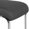 thumbnail image 6 of Yaheetech 2pcs Modern Faux Leather Dining Chairs with Metal Legs for Kitchen, Gray, 6 of 13