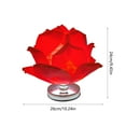 thumbnail image 3 of Large Rose Table Lamp with Dimmable USB Light, Adjustable Brightness Bedside Lamp, Atmosphere Lamp for Bedroom Decor, Valentine's Day Gift Idea, Home Decoration Accent Lamp, for Reading and Ambiance, 3 of 7