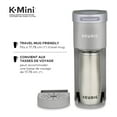thumbnail image 6 of Restored Keurig K-Mini Plus Single Serve K-Cup Pod Coffee Maker with 6 to 12oz Brew Size - Studio Gray (Refurbished), 6 of 6