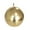 *New--Gold, variant on Giant Inflatable Christmas Ball Ornaments, Metallic Finish Outdoor Hanging Decor, Festive Ornament for Patio & Garden Holiday Decoration