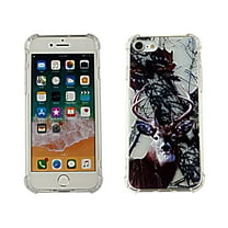 Camo Deer For iPhone 6 / 7 / 8 Case TPU Clear Soft & Flexible Ultra-Thin Shockproof Anti-Scratch Transparent Bumper Slim Lightweight Protective Cover for iPhone 5.5 inch Women Girls