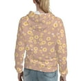 thumbnail image 7 of Sikiie Cute Bee Women's Casual Hoodies Long Sleeve Lightweight Pullover Tops Loose Sweatshirt-XX-Large, 7 of 7