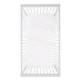thumbnail image 2 of Levtex Baby - Skylar Crib Fitted Sheet - Fits Standard Crib and Toddler Mattress - Stars - Grey and White - Nursery Accessories - 100% Cotton, 2 of 3