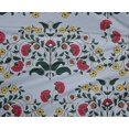 thumbnail image 4 of oneOone Polyester Lycra Fabric Leaves & Floral Block Printed Fabric 1 Yard 56 Inch Wide, 4 of 4