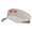 Stone, variant on Autumn Leaves Embroidered Pro Style Cotton Twill Washed Visor - White OSFM