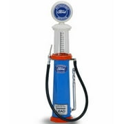 Cylinder Gas Pump Ford, Blue - Yatming 98632 - 1/18 scale diecast model