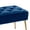 Dark Blue, variant on Duhome Elegant Lifestyle Modern Velvet Bench Ottoman, Upholstered Bench for Entryway Bedroom, Tufted End of Bed Bench, Pink