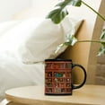 thumbnail image 6 of Herrnalise Library Bookshelf Mugs for Readers - Librarian Club Cup Bookish Items Bookworm Coffee Mug Gifts for Book Lovers- Library Bookshelf Mug for Cat and Book Lover Black 11oz, 6 of 7