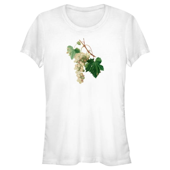 Junior's Lost Gods Green Grapes Graphic T-Shirt