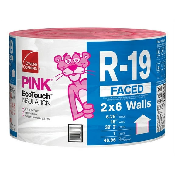 Owens Corning Insulation R19KF15X39'2" Manufacture Part No RF40