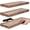 Mahogany, variant on Sorbus 16.25" White Floating Shelves (Set of 3) – Wall Storage for Décor, Frames, Trophies