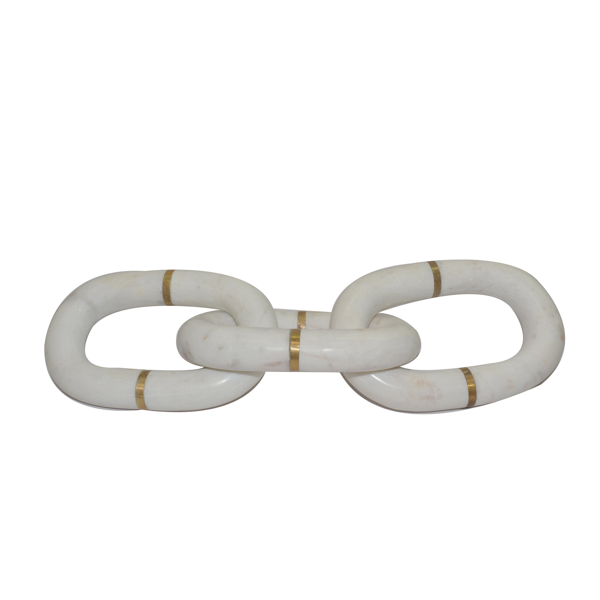 Sagebrook Home Marble 14" Chain Decor 1522102 Walmart