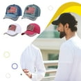 thumbnail image 3 of Guardung Polyester Adjustable Baseball Cap For Sun Protection In Fashionable Hat Multi-colors White, 3 of 6