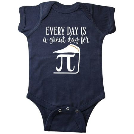 

Inktastic Pi Day Funny Math Pie Slice Gift Baby Boy or Baby Girl Bodysuit