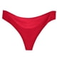 thumbnail image 4 of Gibobby Calzones de encaje para mujer Ropa interior de de hielo de seda sin costuras Tanga Sexy Calzoncillos de mujer Bragas de mujer(Vino,M), 4 of 5