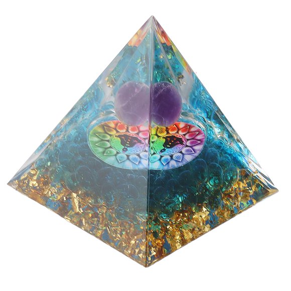 Positive Energy Pyramid, Widely Delicated Pyramid Ornament Unique For Yoga Room