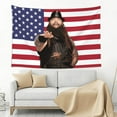 thumbnail image 5 of Bray Wyatt Tapestry, Wall Hanging Tapestry, Wall Art Tapestries Poster, Home Decor For Bedroom Living Room Dorm, 60"X40", 5 of 8