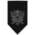 thumbnail image 5 of Pet and Dog Bandana Rhinestone, "Fleur De Lis Shield", 5 of 10