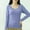 Light Blue, variant on Tshirt with Built in Bra for Women Modal Long Sleeve Underwear Lounge Solid Tops with Bra Pad Plus Size Tops