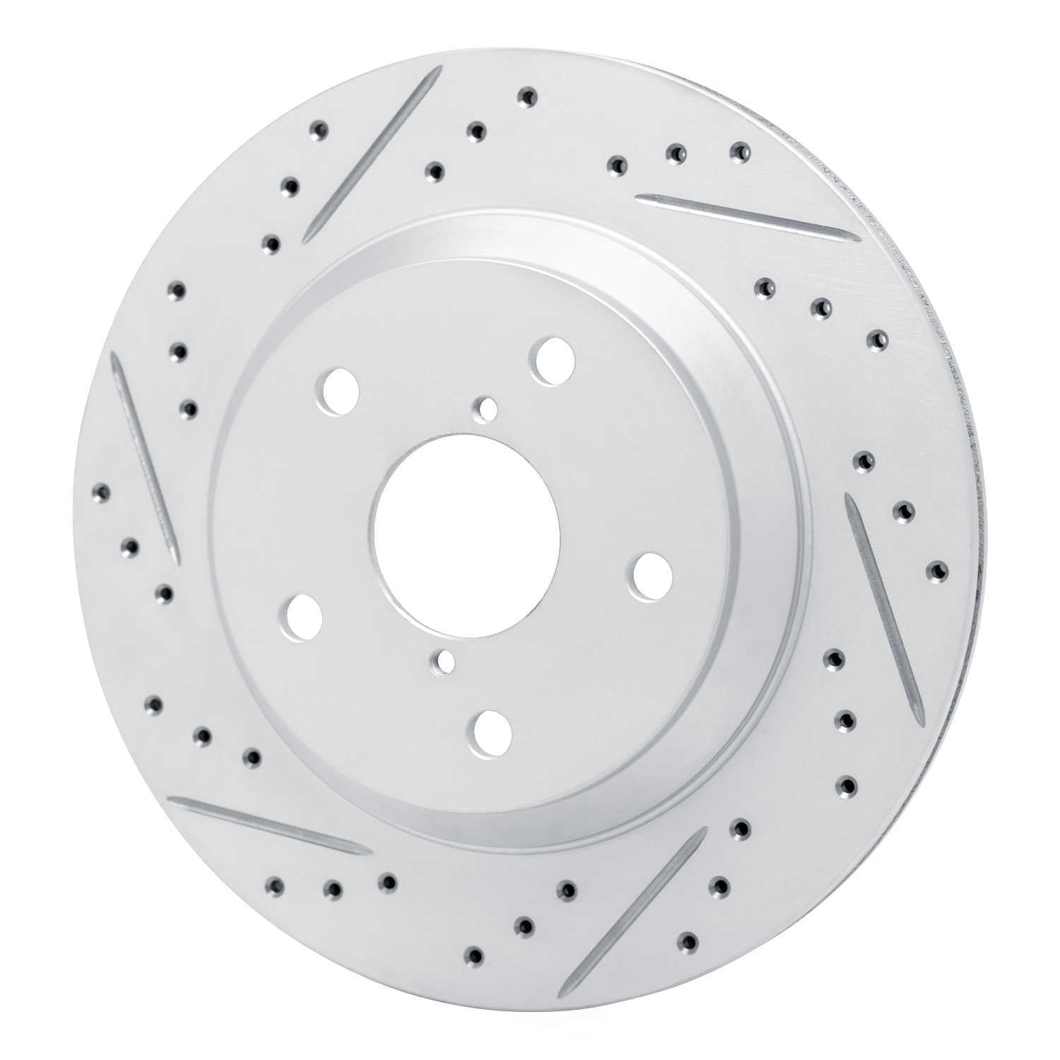 Dynamic Friction Company 830-13046L DFC Geoperformance Rotor - Drilled and Slotted