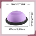 thumbnail image 3 of Balance Ball Half Ball Fitness Ball Anti Slip Design with Resistance Bands for Home Gym Full Body Workouts, 3 of 3