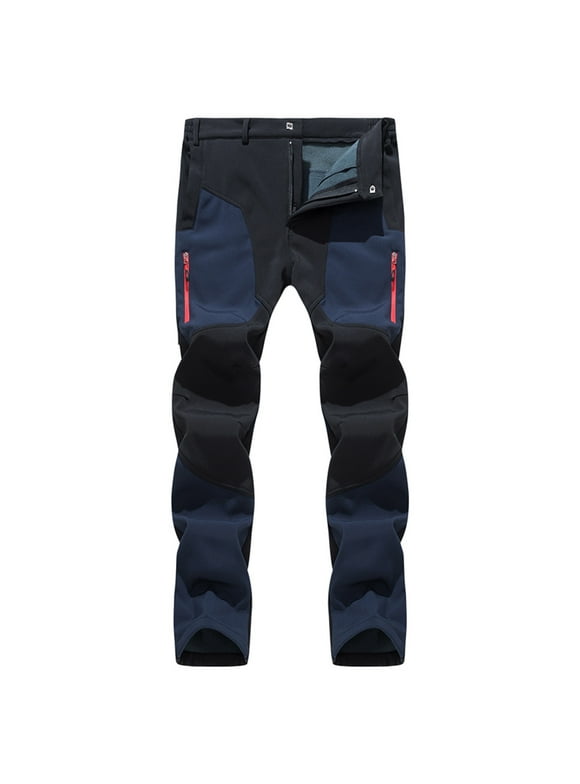 Mens Fleece Lined Waterproof Pants