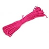 30M Length Outdoor Hiking Umbrella Tied Tent Survival Cord Safety Rope Rose Red
