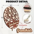 thumbnail image 2 of Love Grows Here Grandkids Name Sign, Personalized Family Tree Wooden Décor, Custom Changeable Name Sign for Mom or Grandma, Mother’s Day Gift, 2 of 5