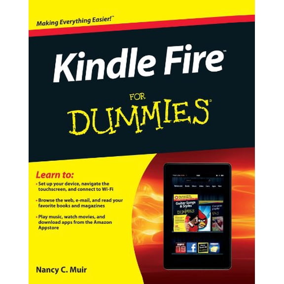Pre-Owned Kindle Fire for Dummies (Paperback) 1118267885 9781118267882