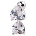 thumbnail image 1 of Heart Shape Crystal Rhinestone Belly Button Ring Navel Piercing Navel Bar Navel Piercing Rings Belly Rings, 1 of 5