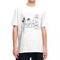 thumbnail image 2 of Camisetas para hombre y mujer, Snoopy, Peanuts, Halloween, Charlie Brown, I Got A Rock, camisetas de algodón, camisetas de manga corta, cuello redondo, ropa 6XL, 2 of 5