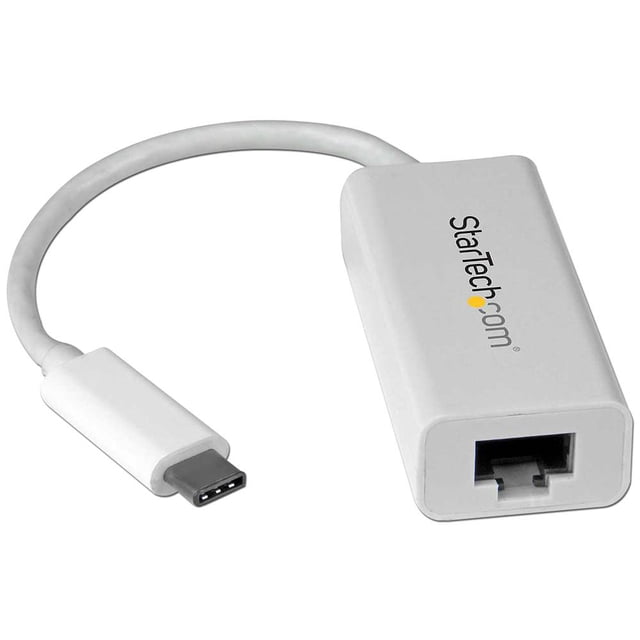 Adaptador de Red Gigabit USB-C a USB 3.1 Gen 1 5 Gbps Startech US1GC30W Color Blanco