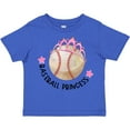 thumbnail image 3 of Inktastic Baseball Princess- Tiara Girls Toddler T-Shirt, 3 of 5