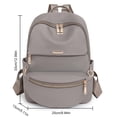 thumbnail image 3 of Mochila universitaria para mujer, resistente al agua, con correa ajustable, Bolso de viaje para mujer al aire libre, 3 of 6
