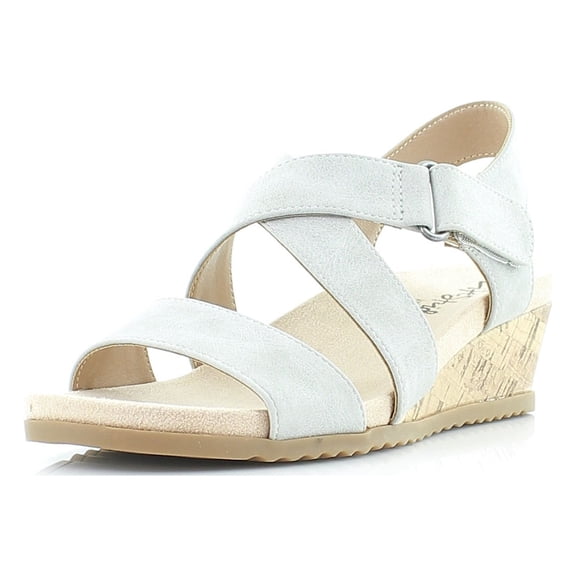 LifeStride Sincere Women's Sandals & Flip Flops Cloudy Grey Size 9 W