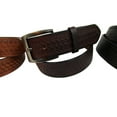thumbnail image 6 of Mens Belt Western Leather Belts for Women Cowboy Basket Weave Tooled School Uniform Office, 6 of 9