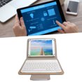 thumbnail image 1 of Étui Universel pour Tablette 10 Pouces et Clavier Rechargeable, Étui de Protection Détachable pour Tablettes 10 Pouces, Fonction Multimédia Combinée Fn, 1 of 7