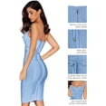 thumbnail image 2 of Womens Rayon Belt Detail Bandage Bodycon Party Dress, 2 of 4