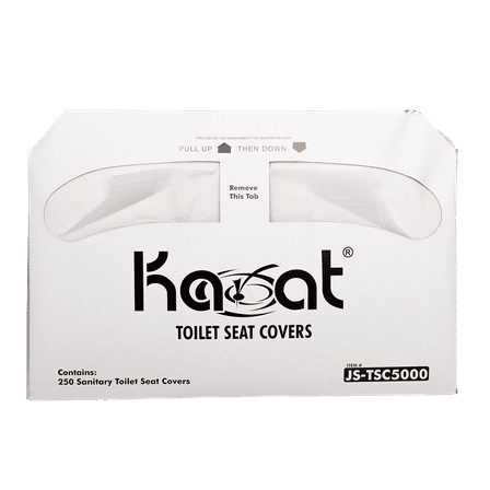 Karat Flushable Toilet Seat Covers, 5000 ct