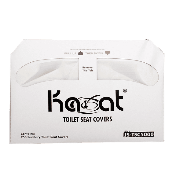 Karat Flushable Toilet Seat Covers, 5000 ct