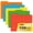 5 Bright Colors, variant on ViVin File Folder with 1/3 Cut Tabs, Fits Letter Size, 100 Pack, for School and Office(Multicolored)
