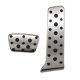 thumbnail image 3 of Cubierta de pedal de freno y acelerador Yashi antideslizante modificada para RX200T RX350 RX450H 2019-2020 plata y negro, 3 of 5