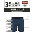thumbnail image 5 of Wrangler Five Star Premium Pro Venture Men’s 6" Boxer Briefs, 3-Pack, 5 of 5